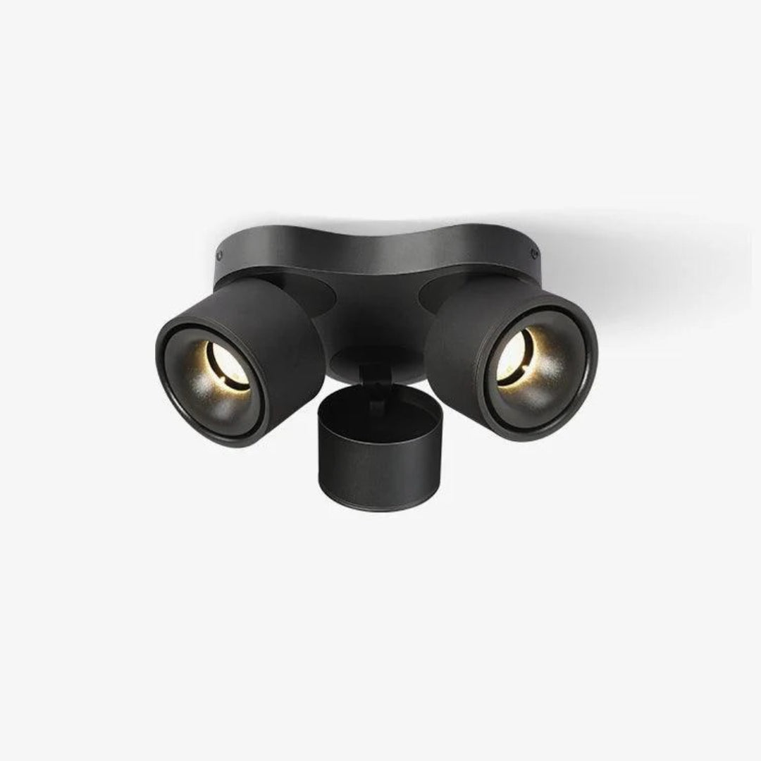 Stropní lampa se 3 reflektory