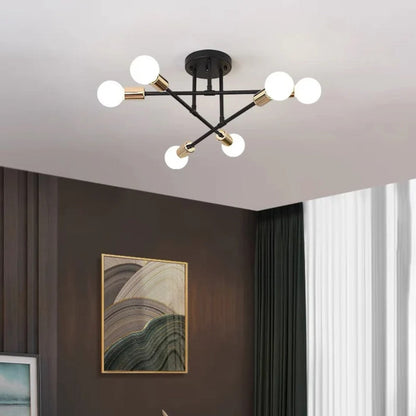 Lampa sufitowa 6-punktowa