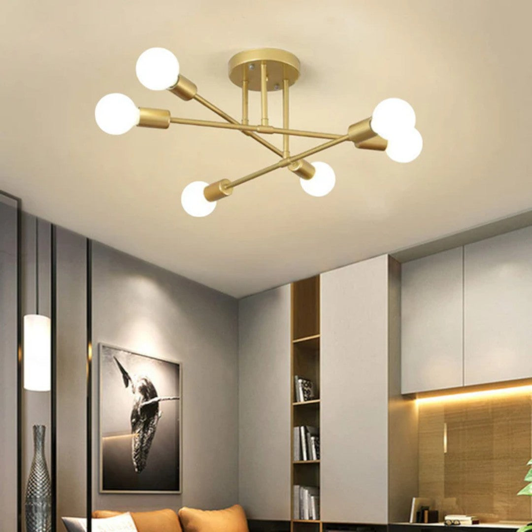 Lampa sufitowa 6-punktowa