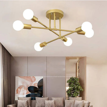 Lampa sufitowa 6-punktowa