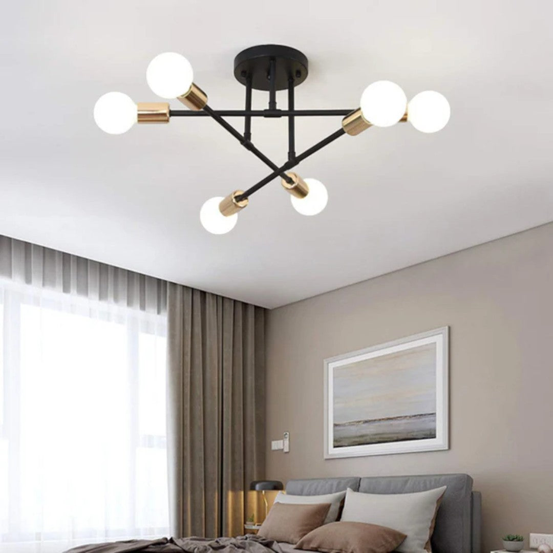 Lampa sufitowa 6-punktowa