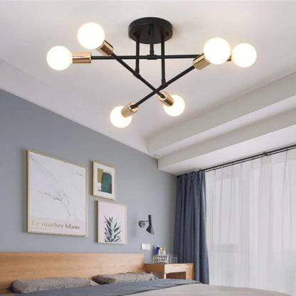 Lampa sufitowa 6-punktowa