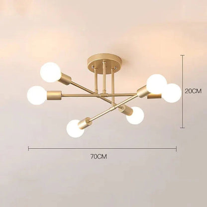 Lampa sufitowa 6-punktowa
