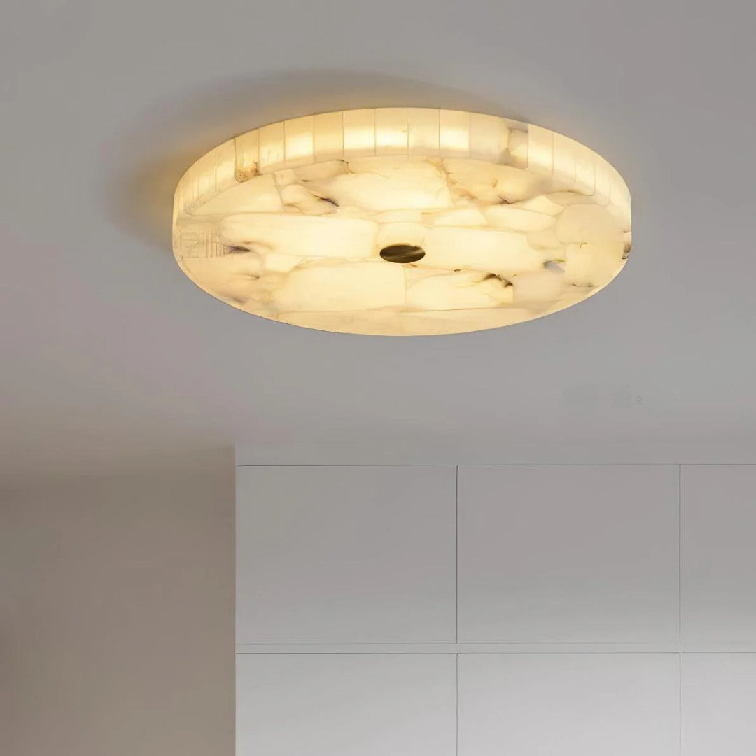 Plafonnier en albâtre
