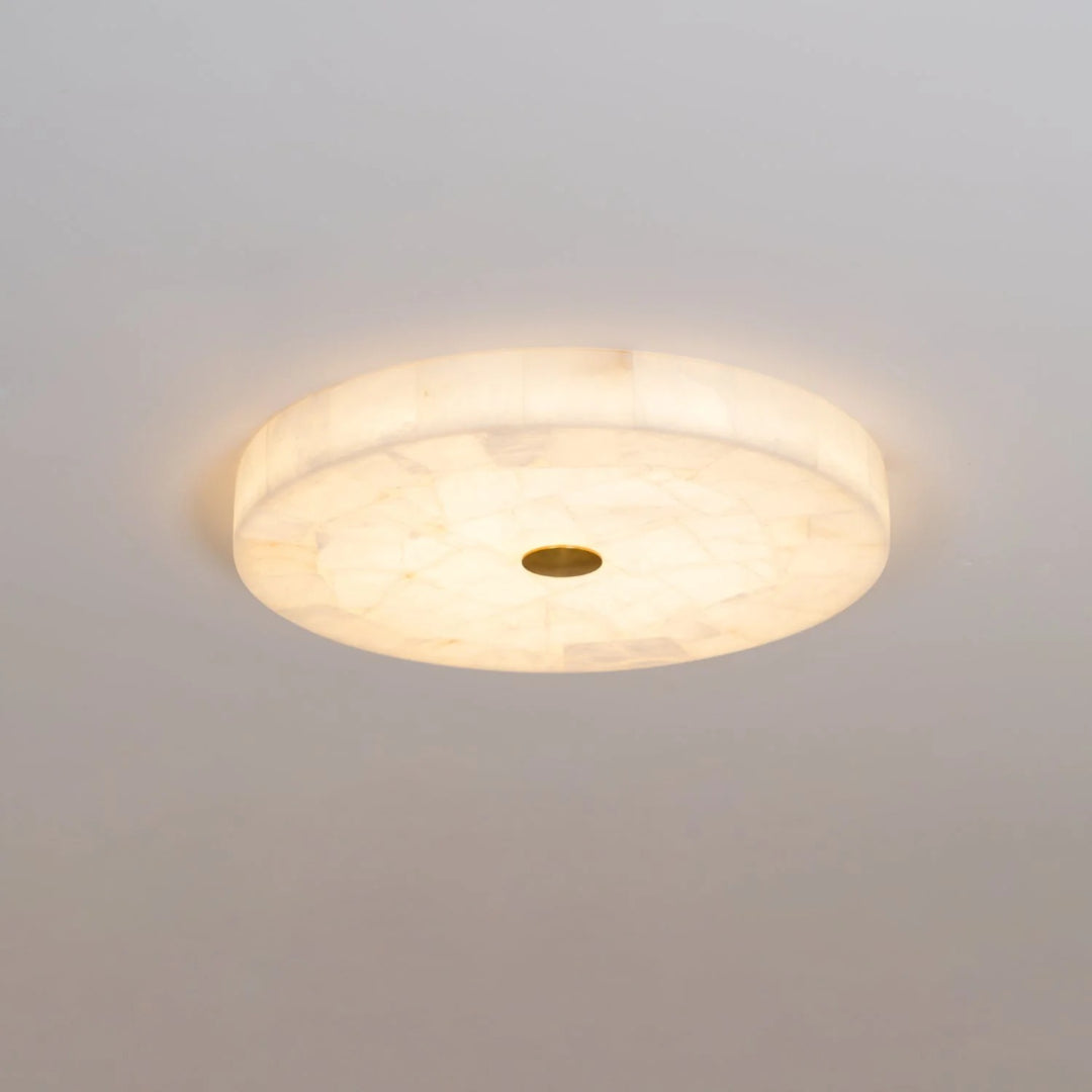 Plafonnier en albâtre