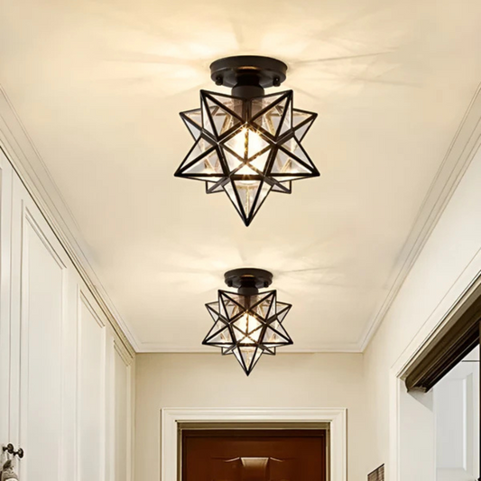 Plafonnier étoile