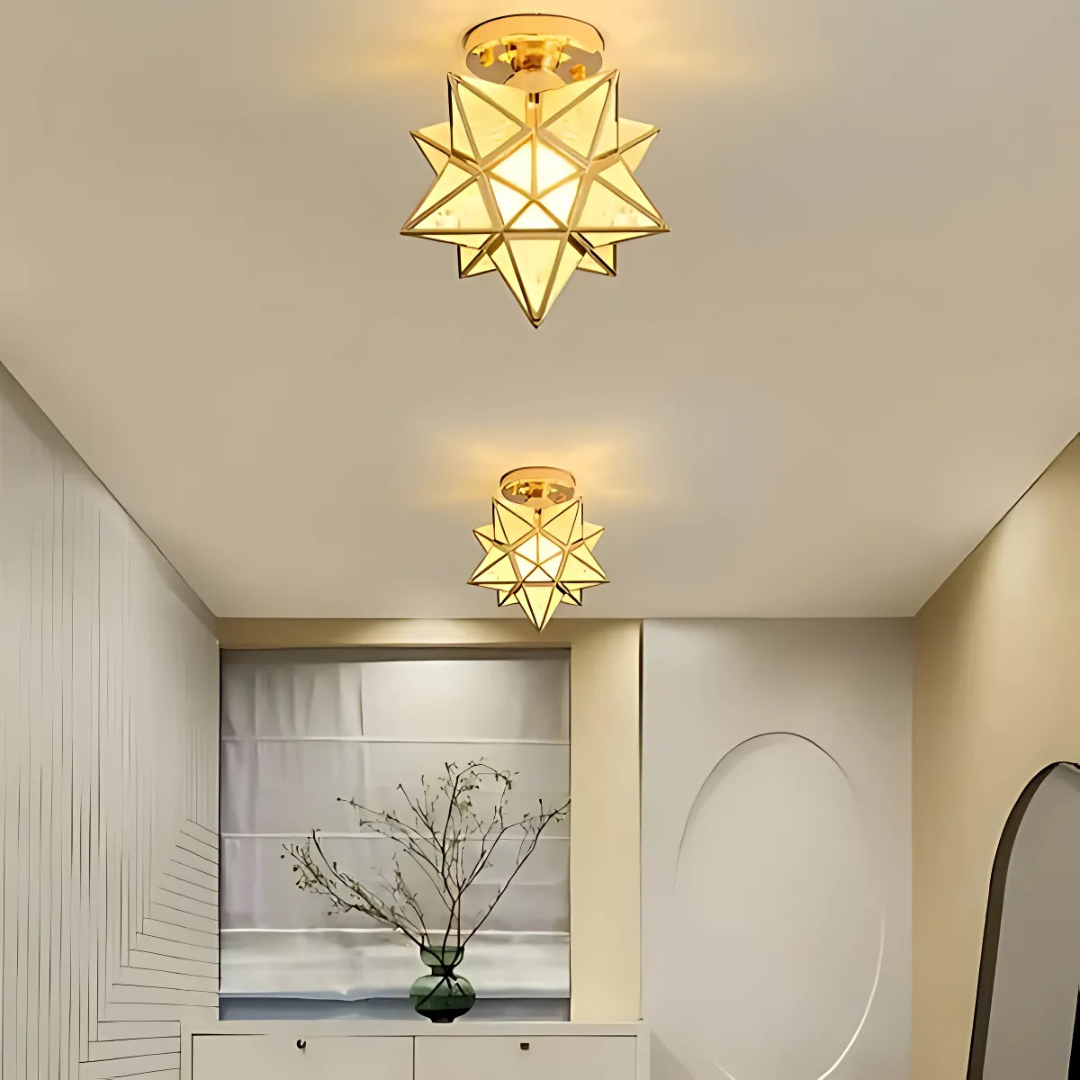 Star ceiling lamp