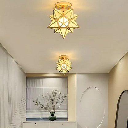 Star ceiling lamp