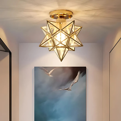 Star ceiling lamp