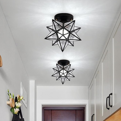 Star ceiling lamp