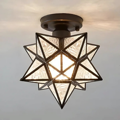 Star ceiling lamp