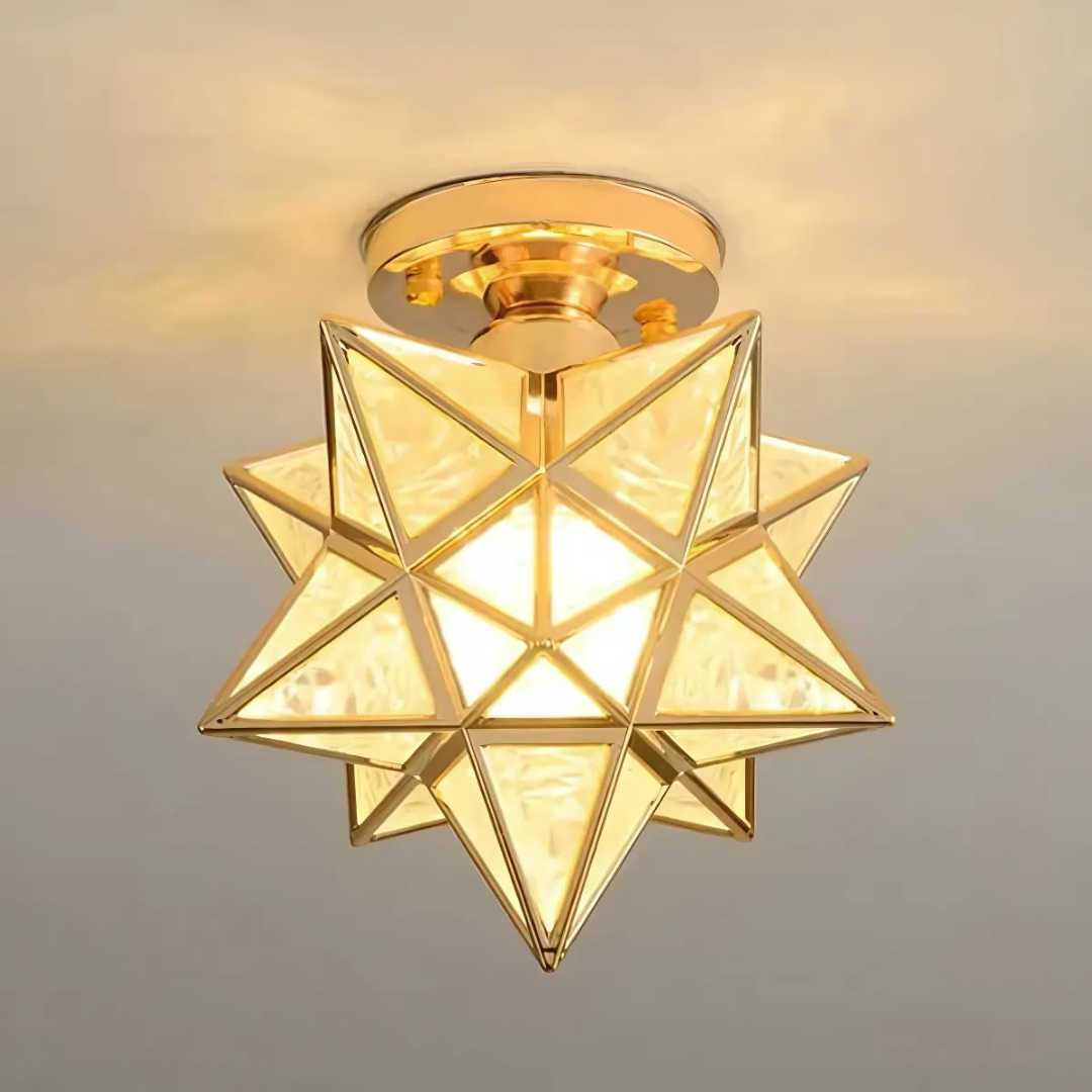 Star ceiling lamp