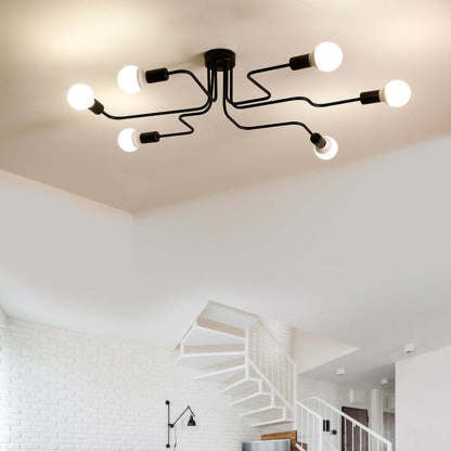 Lampa sufitowa industrialna