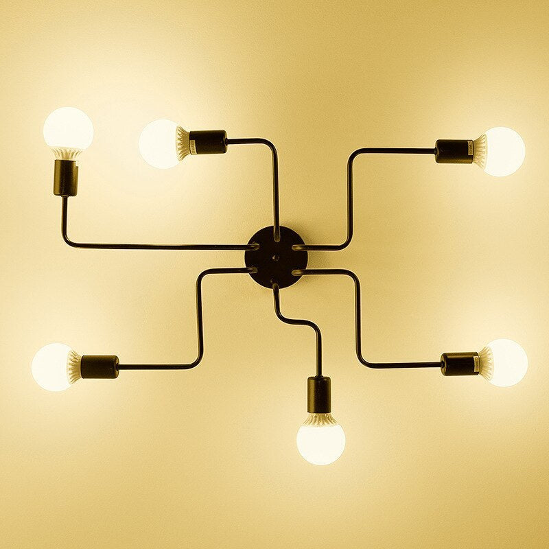 Lampa sufitowa industrialna