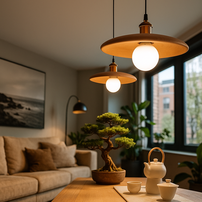 Stropní lampa japandi