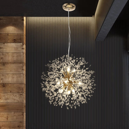 Plafonnier en cristal Sputnik