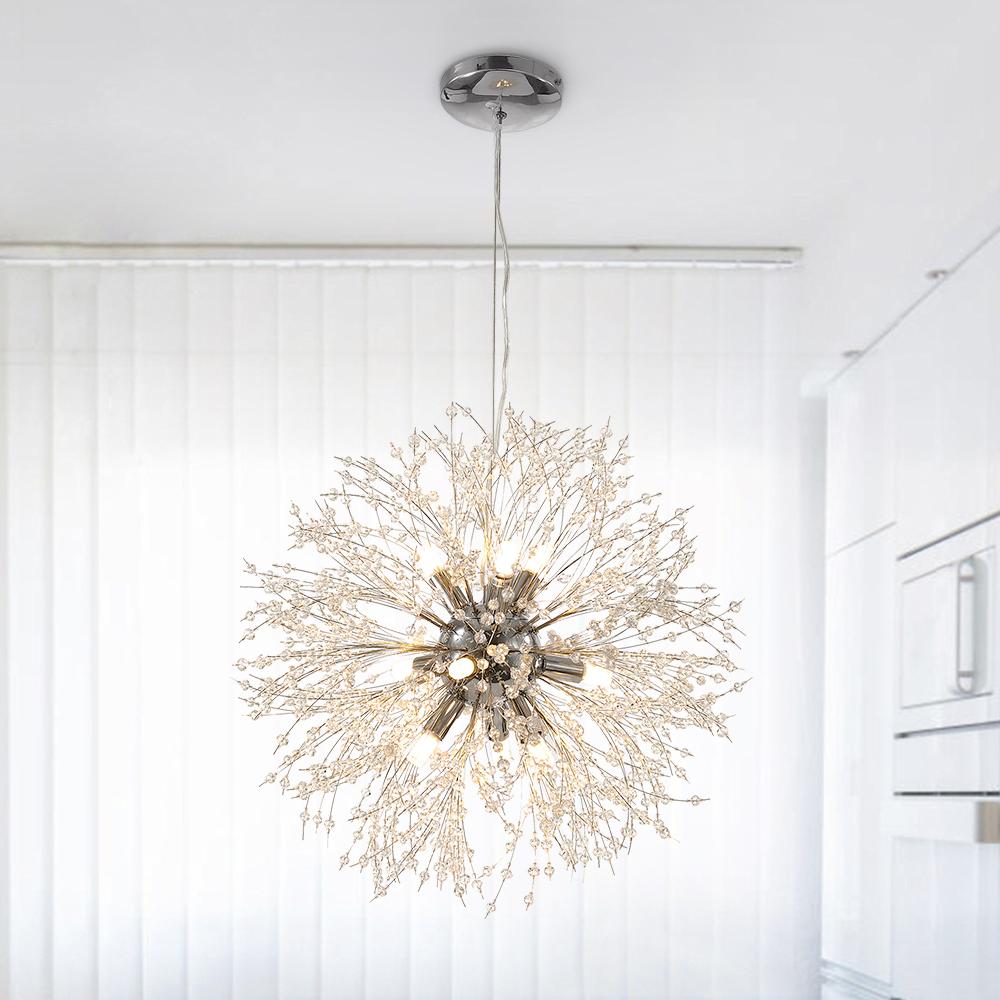 Plafonnier en cristal Sputnik