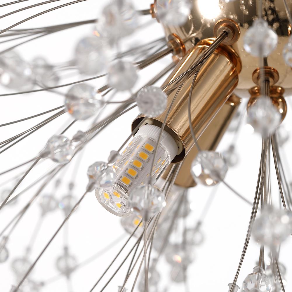 Plafonnier en cristal Sputnik