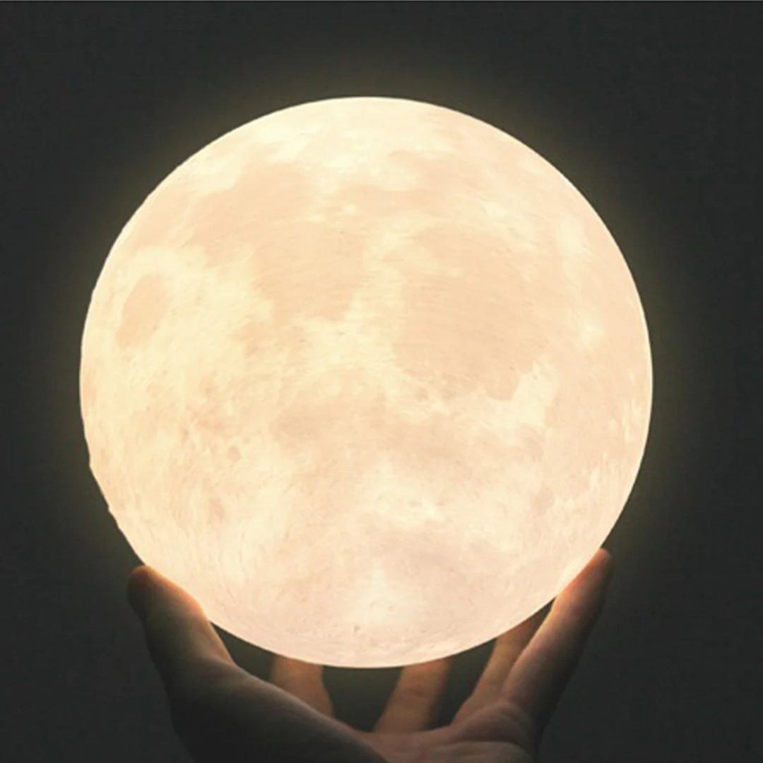 Stropní lampa Měsíc