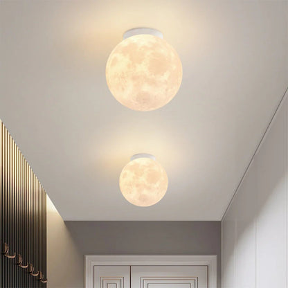 Stropní lampa Měsíc