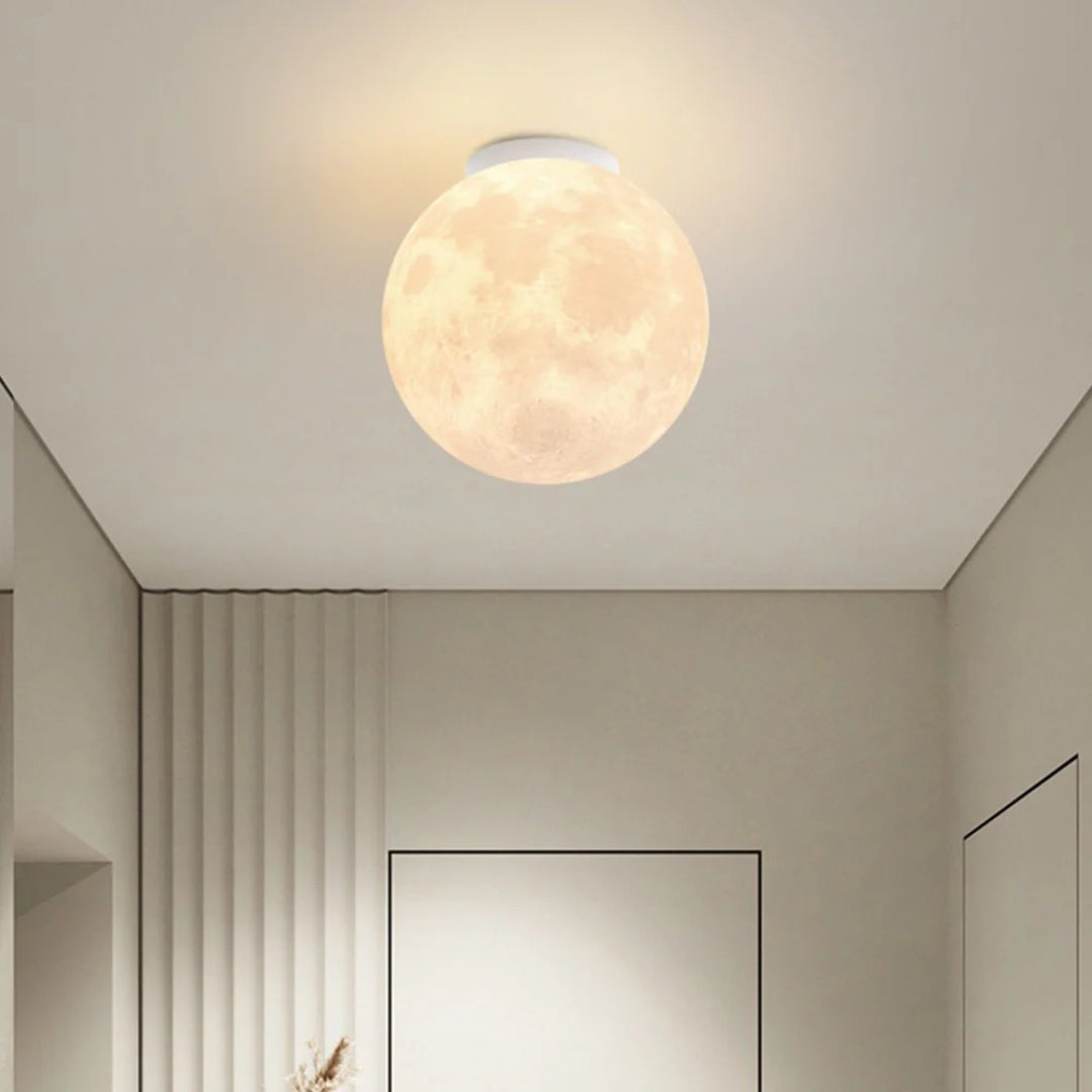 Stropní lampa Měsíc