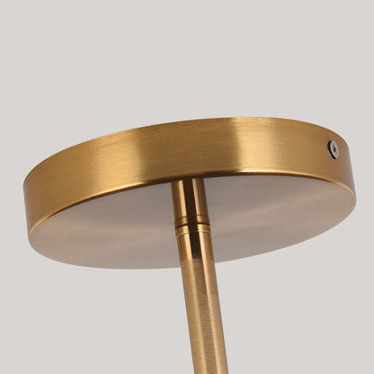 Stropní LED lampa s dřevěným vzhledem