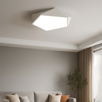 Lampa sufitowa LED geometryczna
