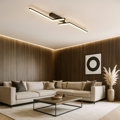 Linear LED ceiling light