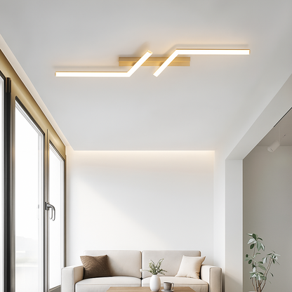 Linear LED ceiling light
