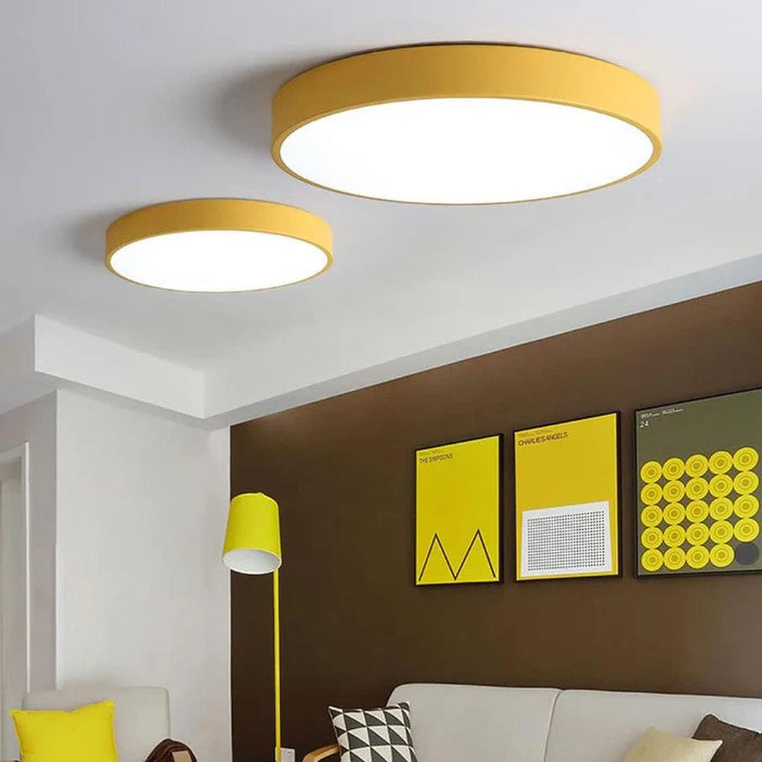 Round LED ceiling light
