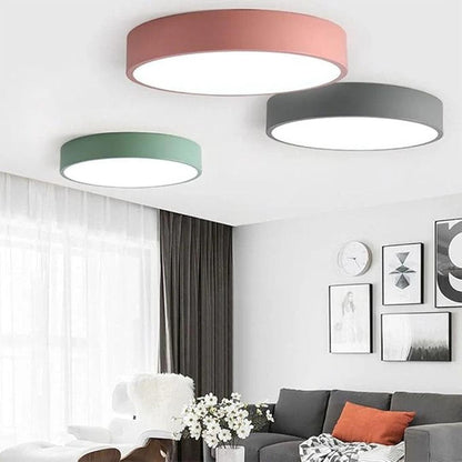 Round LED ceiling light
