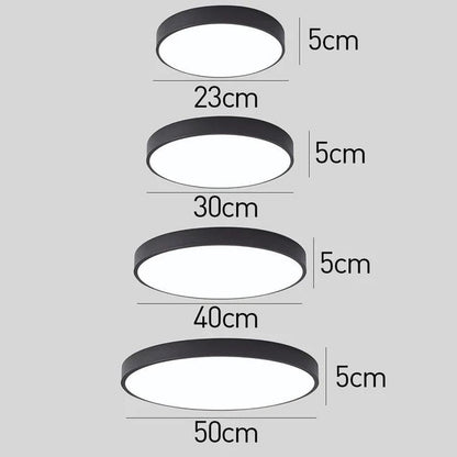 Round LED ceiling light