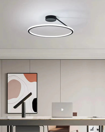 Plafonnier LED en forme d’anneau