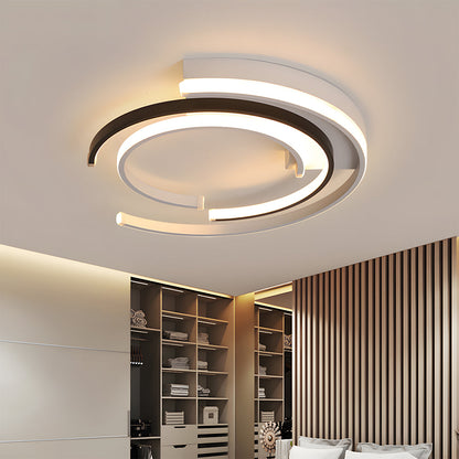 Spiral LED ceiling lamp