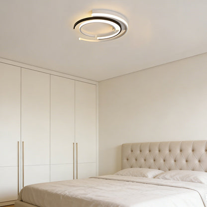 Spiral LED ceiling lamp