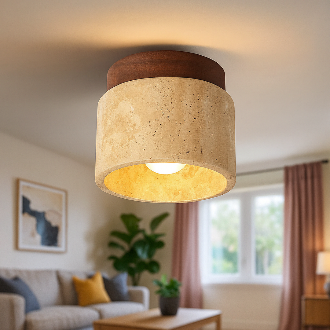 Round ceiling lamp