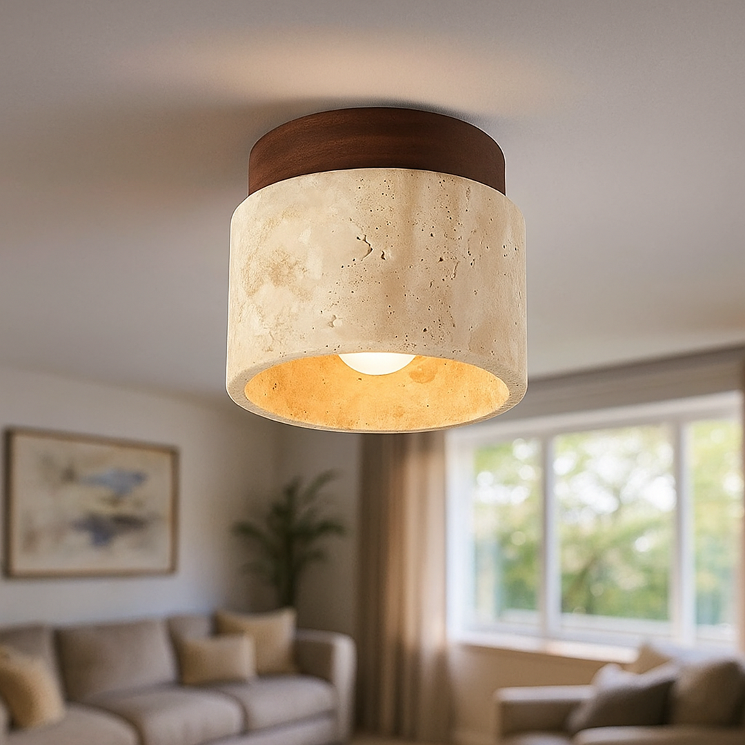 Round ceiling lamp