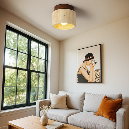 Round ceiling lamp