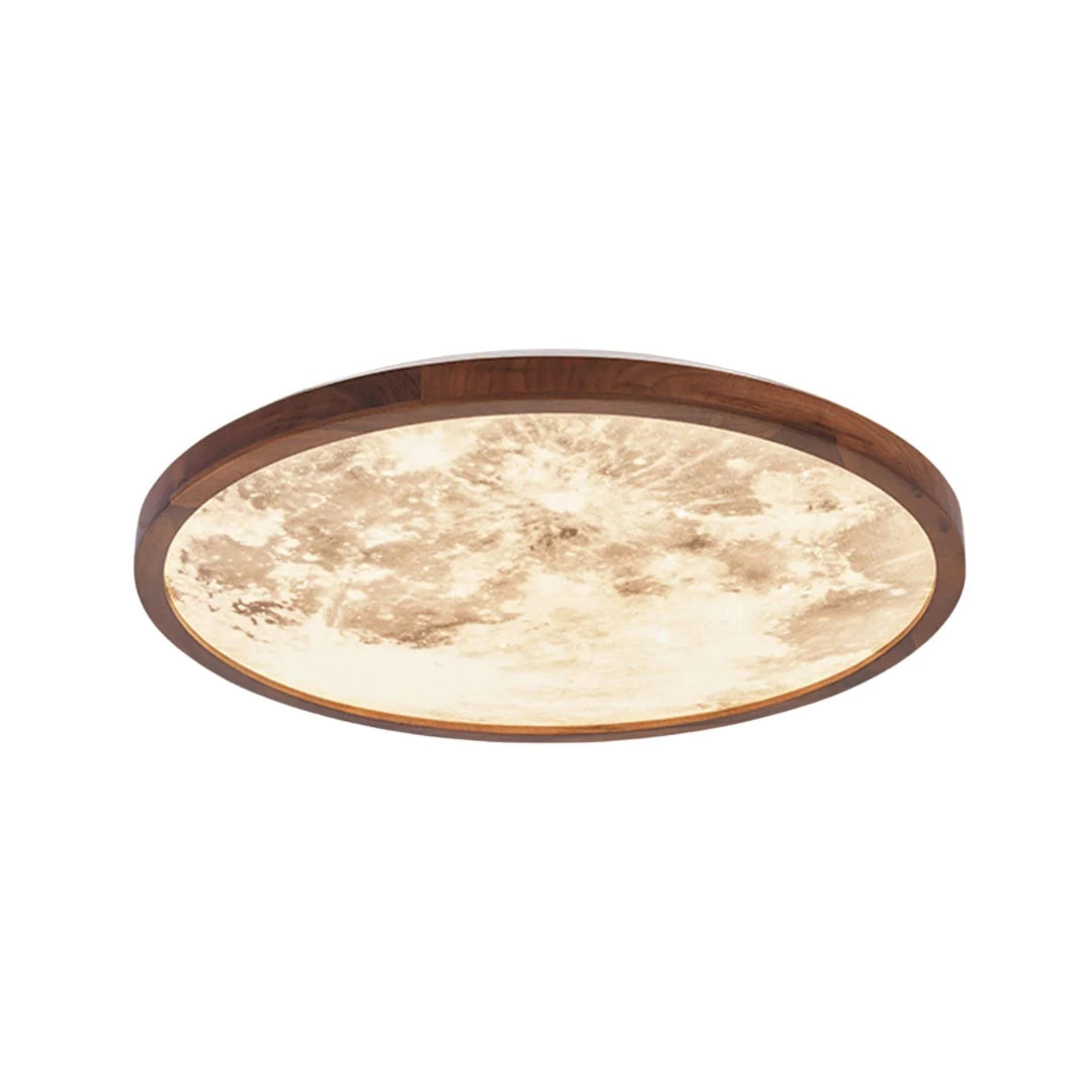 Lampa sufitowa okrągła księżyc