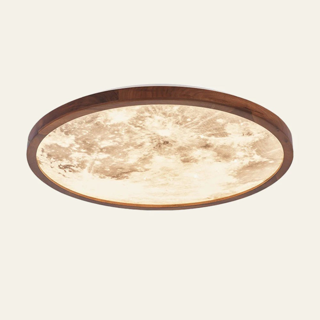 Lampa sufitowa okrągła księżyc