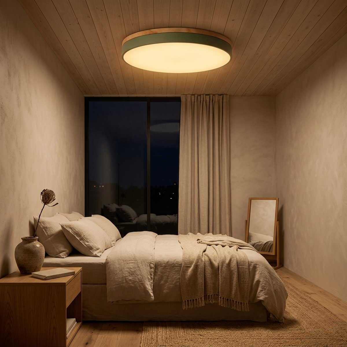 Round LED ceiling light
