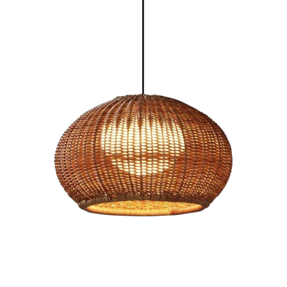 Lampa sufitowa pleciona