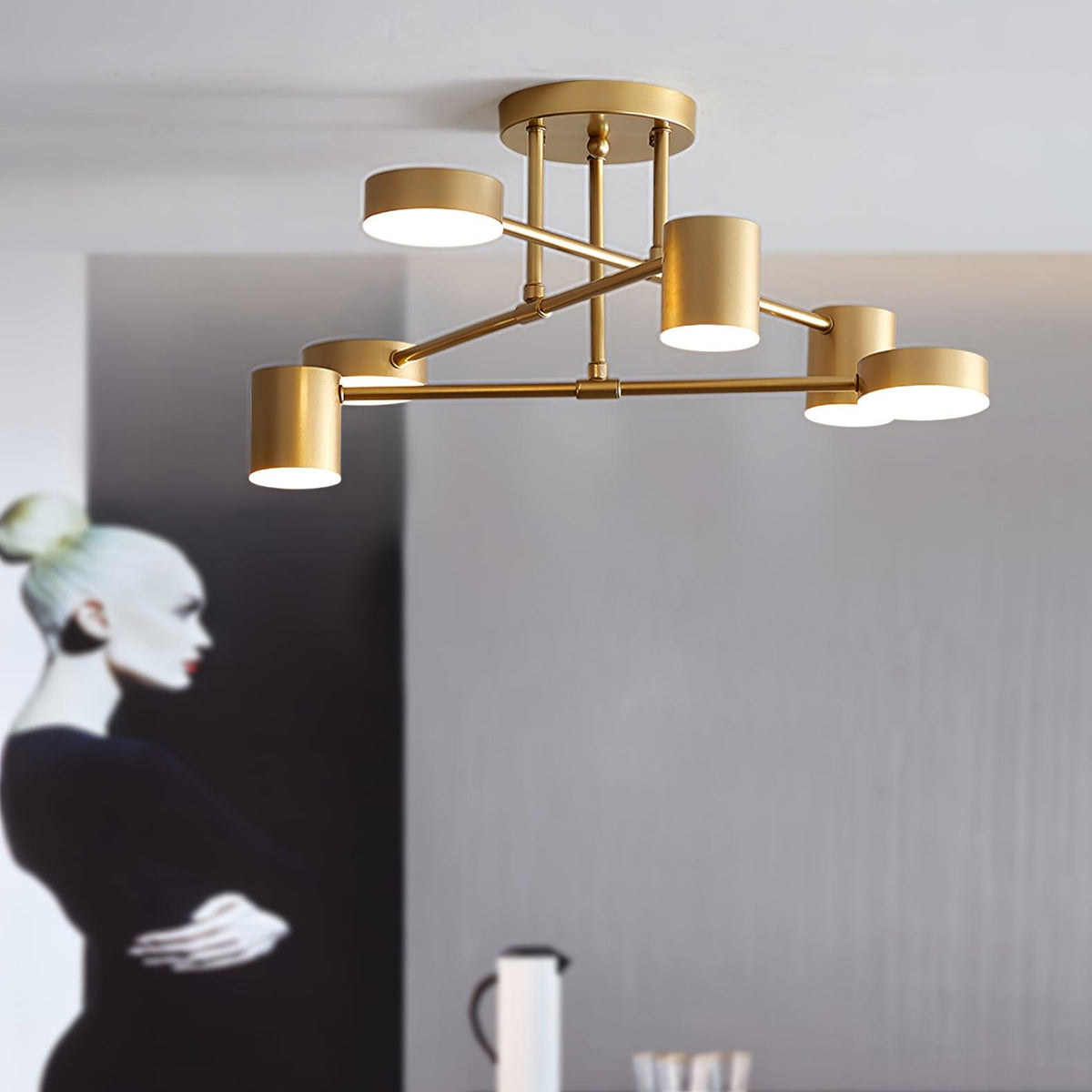 Lampa sufitowa Sputnik