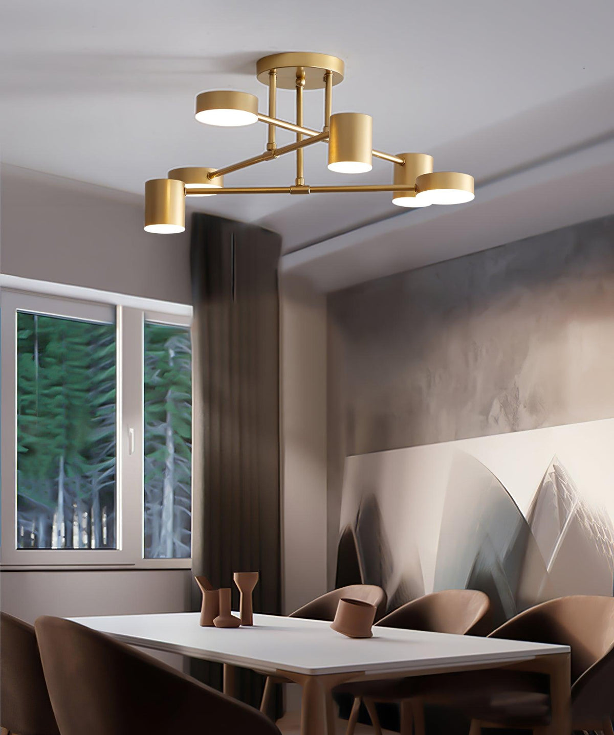 Lampa sufitowa Sputnik