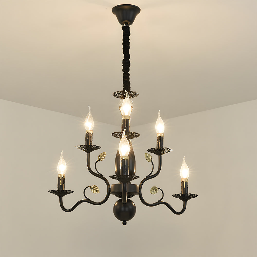 Candle-style ceiling light