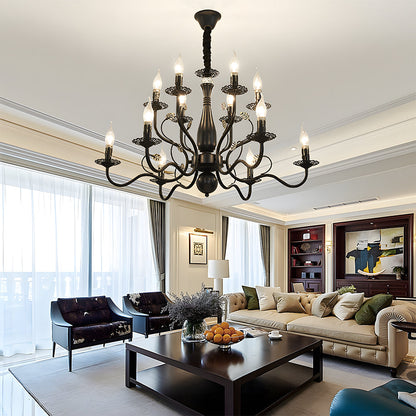 Candle-style ceiling light