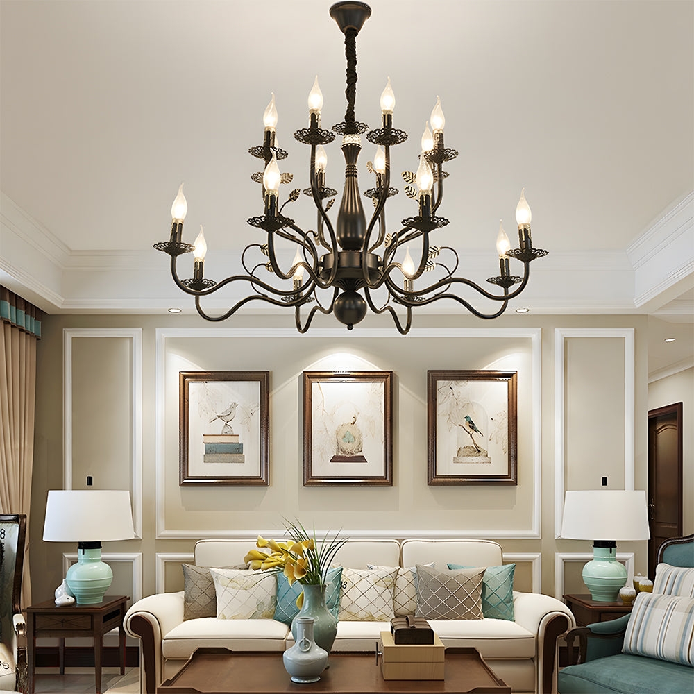 Candle-style ceiling light