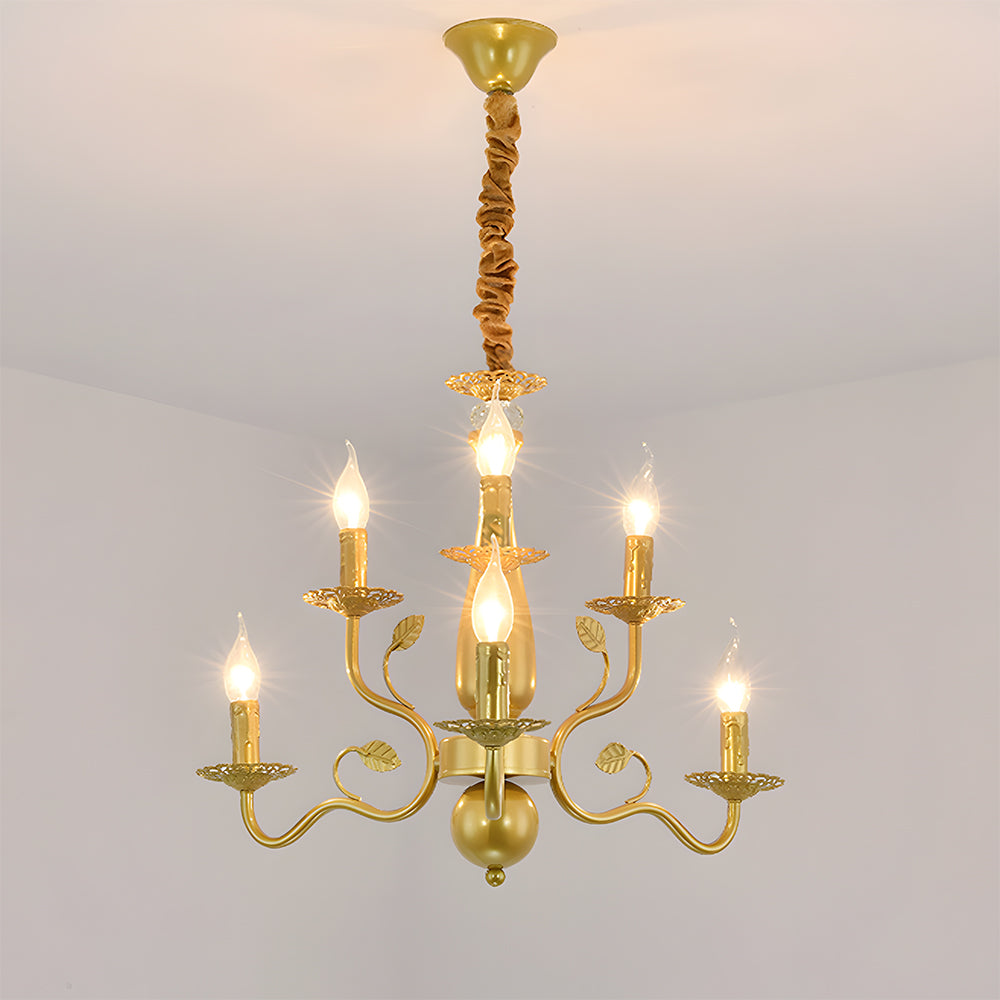 Candle-style ceiling light