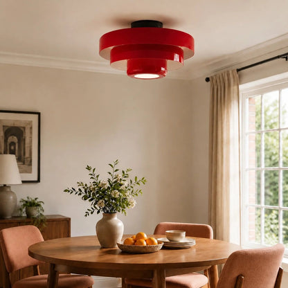 Plafonnier à trois couches
