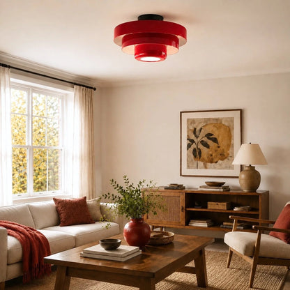 Plafonnier à trois couches